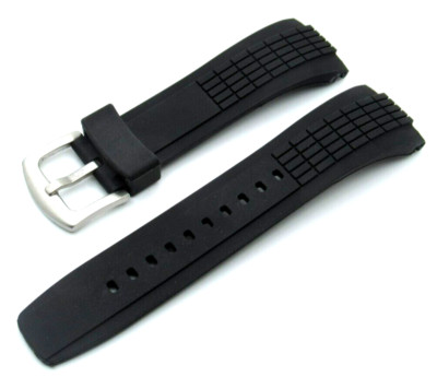 26mm Rubber Watch Band Strap For SEIKO VELATURA KINETIC SRH006 SPC007 YACHTING