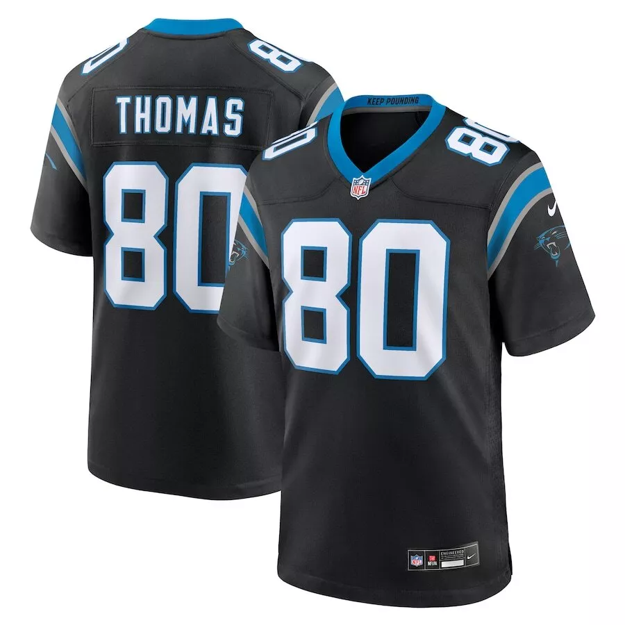 Nike Carolina Panthers No80 Ian Thomas Camo Men's Stitched NFL Limited 2019 Salute To Service Jersey