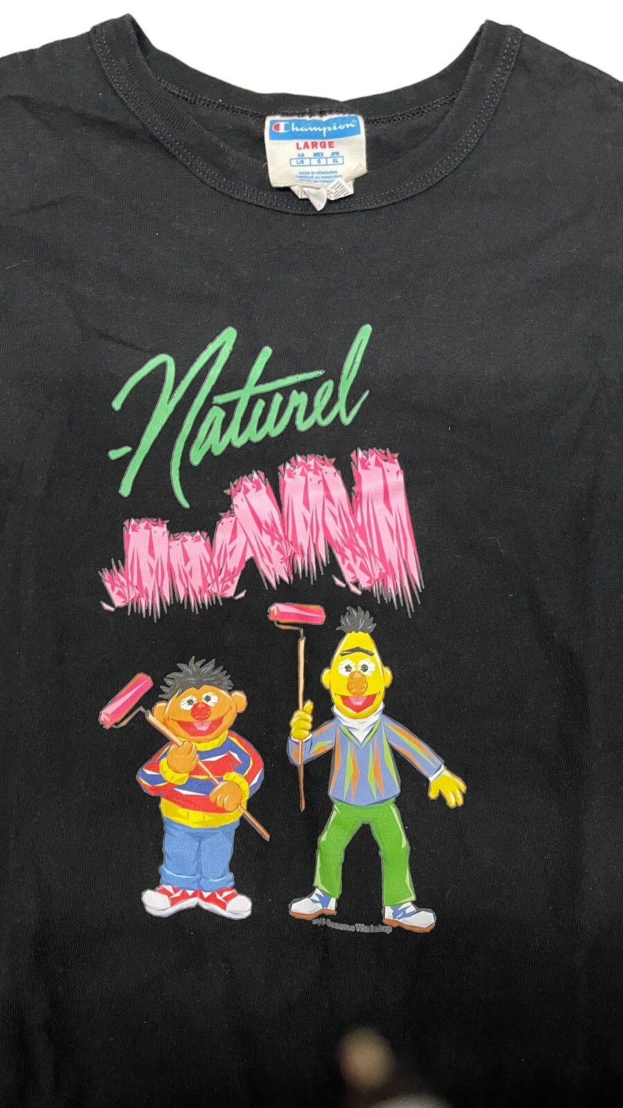 Champion X Sesame Street Bert & Ernie Naturel Long Sl… Gem