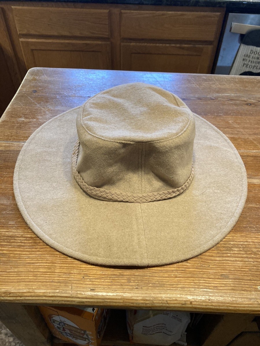 NWT ASN Harper Wool Blend Floppy Hat in Oatmeal size One  display picture 1