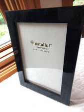 NATALINI PHOTO FRAME 4" X 6" HAND CRAFTED WOOD MARQUETRY W/EASEL FELT BACKING B
