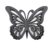23 X 19 Black Rustic Butterfly Wooden Wall Decor