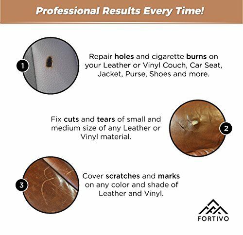 Leatherplus Leather and Vinyl Repair and Restoration Kit for Couch, Car  Seats, Sofa, Jackets, Purse, Boots for sale online