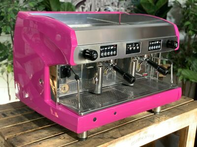 WEGA POLARIS GROUP HOT PINK HIGH CUP ESPRESSO COFFEE MACHINE COMMERCIAL  CAFE - Main Image