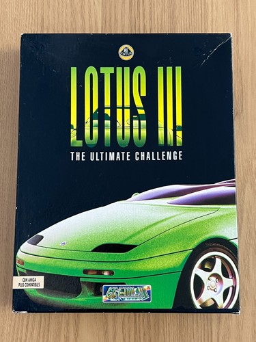 Amiga Gremlin Lotus III 3 Vintage Game - Boxed Working -👽👾Retro Gift Idea👾👽 - Afbeelding 6 van 24