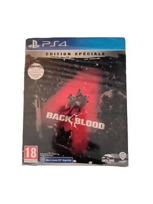 • Back 4 Blood Spécial Edition Steelbook Sony PlayStation 4 PS4 Neuf  🇨🇵 - Photo 1/2