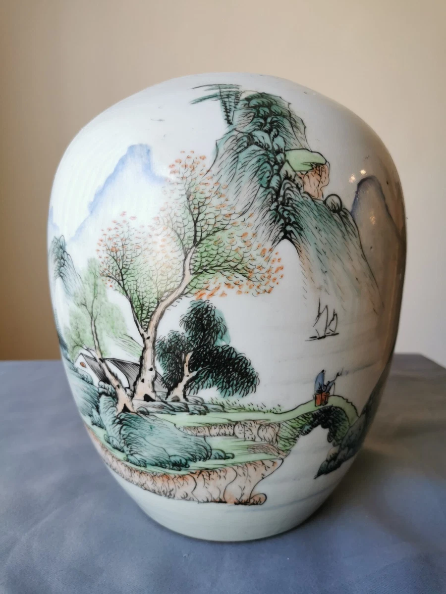 陶瓷多色1900-1940 中国古董花瓶| eBay