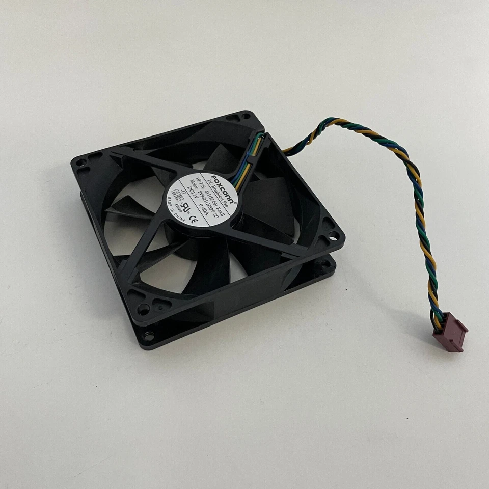 HP Compaq DC7700 Series Cooling Fan 90mm 4-Pin 12V 0.40A 435452-001 PV902512PSPF - Image 4 of 4
