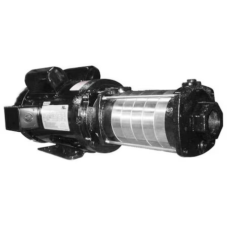 Dayton 5Uxf9 Booster Pump, 3 Hp, 240V Ac, 1 Phase, 1-1/4 In Npt Inlet Size, 6 - Picture 1 of 1
