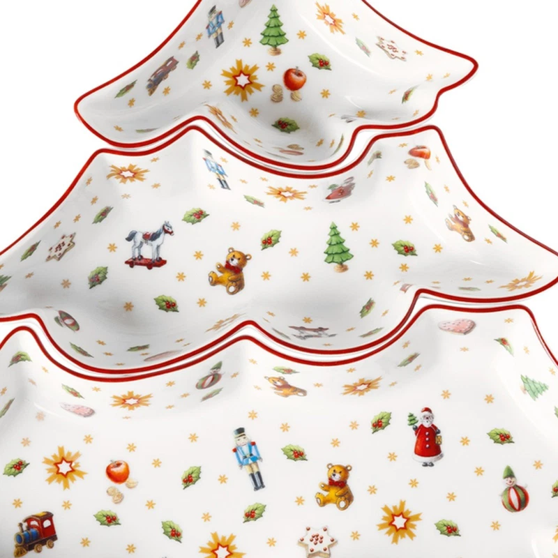 Set Ciotoline Portasalse Albero Natale Villeroy & Boch Toy's Delight, fotografia 4 di 9