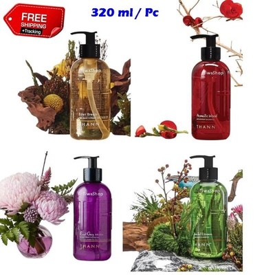 THANN Shower Gel Eden Breeze, Aromatic Wood, Oriental Essence, Earl Grey 320 ml
