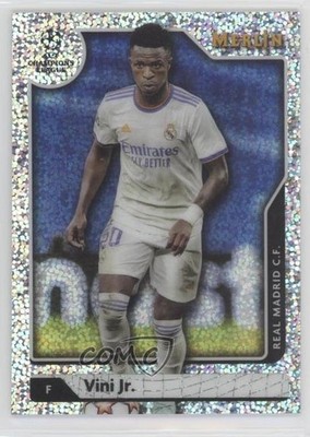 2021 Merlin Collection Chrome UEFA Club Competitions Vinicius Junior Viní Jr 8d2