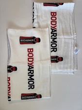 Body Armor Towel Sport Water 25" x 14" Lot Of 2 Golf Caddy Towel Gym Workout