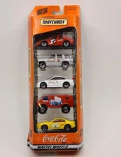 1998 MATCHBOX COCA-COLA 5 CAR GIFT PACK #35999 SEALED VINTAGE  NIB