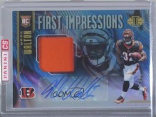2018 Panini Illusions First Impressions Memorabilia /499 Mark Walton Auto 0a6