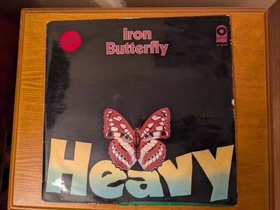 Iron Butterfly Heavy Atco Special AS128025  Lp  Vinyl  German Import.  1970 Rare