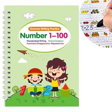 Tracetrek Workbook: Handwriting Practice workbook For kids: Preschool -GOOD X3E5