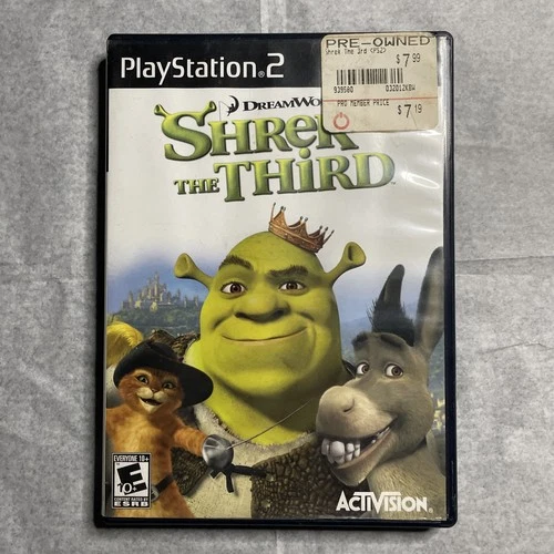 New ListingShrek the Third Sony PlayStation 2 2007 Tested Working
