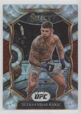 2021 Panini Select UFC Concourse Scope Prizm Aleksandar Rakic #6 03j5