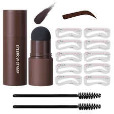 Eye-Brow Stamp Stencil Kit, Waterproof Brow Stamp Shaping Kit Eyebrow Definer...