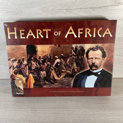 Heart of Africa Strategie Brettspiel - Phalanx Games 2004 - Brandneu Versiegelt