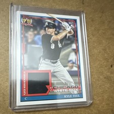 2026 Topps 75 Years Kyle Teel Rookie Chicago White Sox Player-Worn Memorabilia