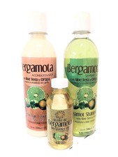 Bergamot Shampoo 500ml plus Bergamot Conditioner 500ml plus Bergamot Oil 120ml,