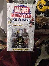 Marvel Heroclix Game Starter Set 2004 Wizkids Spiderman Wolverine Sabretooth