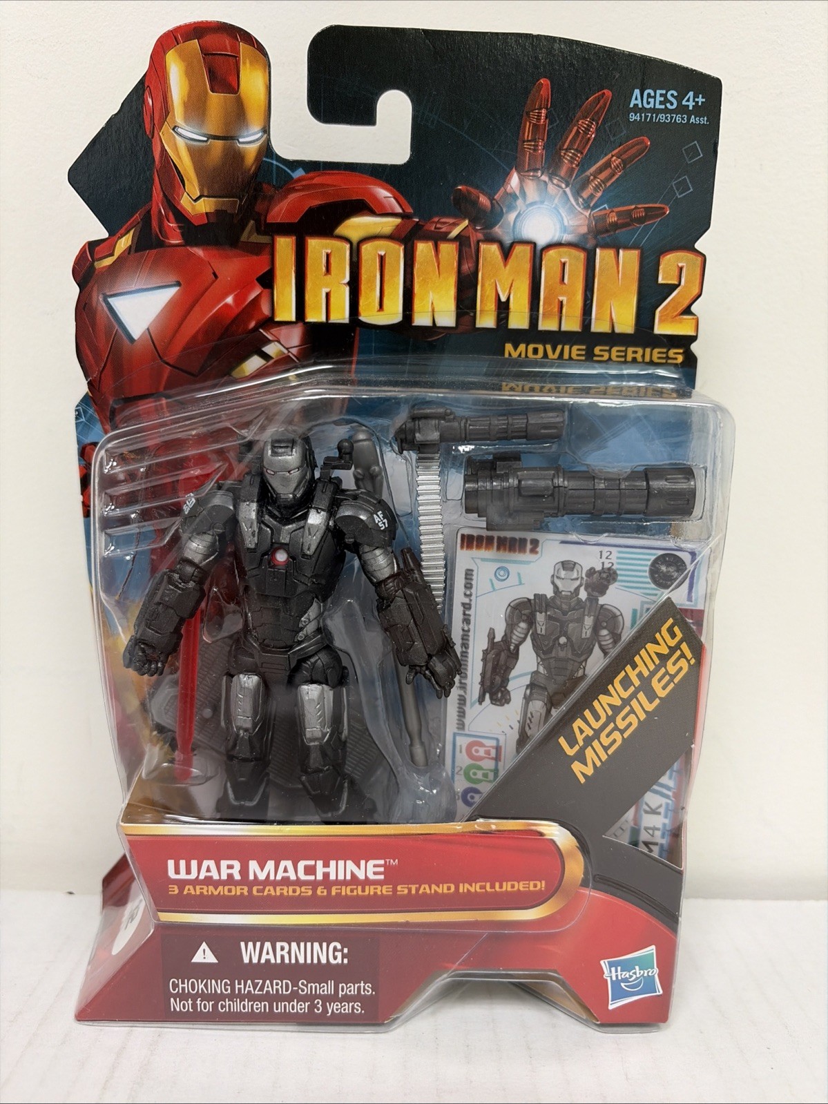 Iron Man 2 Movie Series #12 War Machine, Hasbro, 3.75&rdquo;, 20