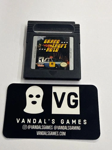GBC - Grand Theft Auto GTA Nintendo Gameboy Color Cart Only #2913