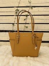 Michael Kors Charlotte Large Top Zip Tote Golden Rod 
