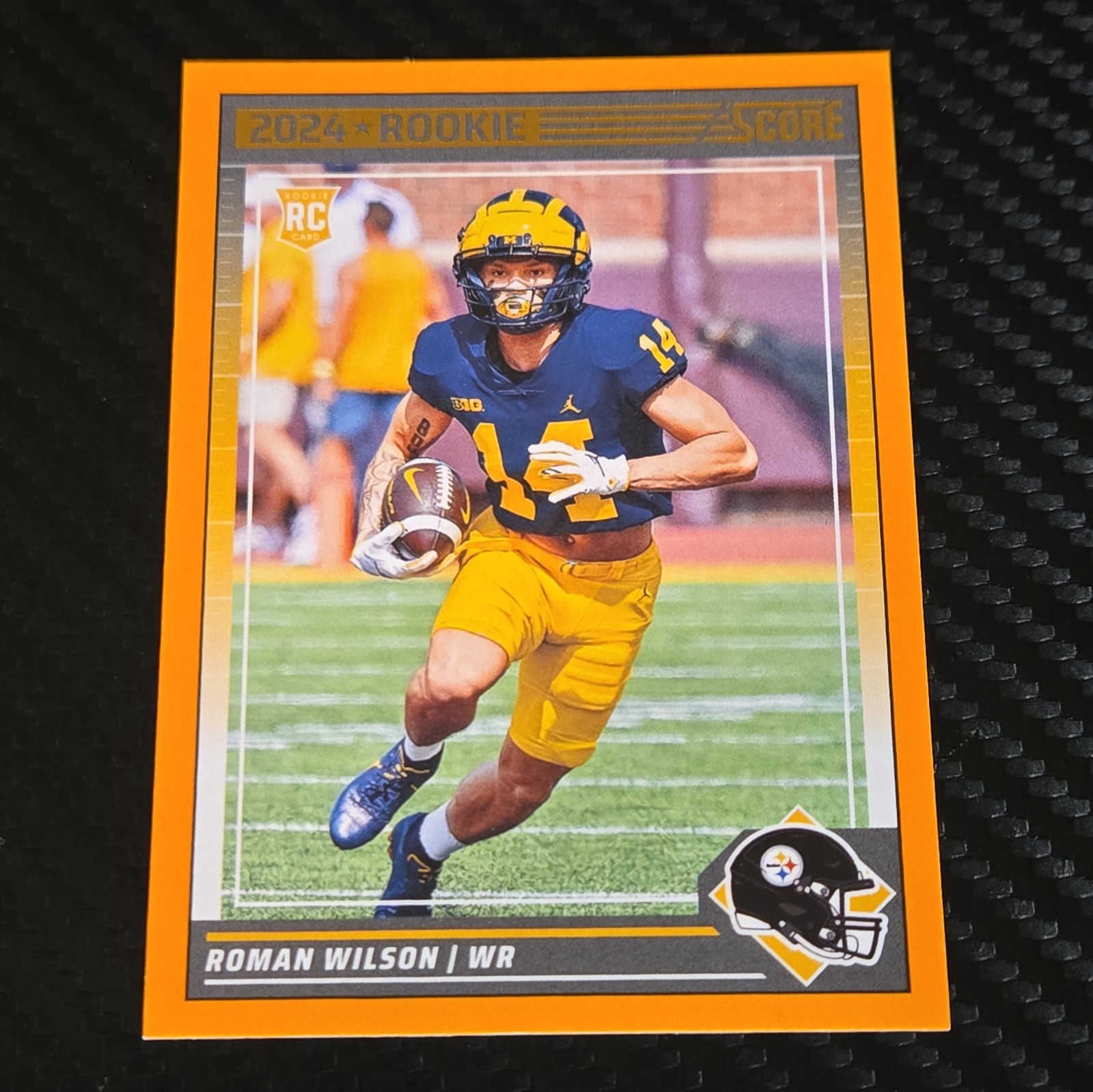 2024 Score - Orange Border Roman Wilson #360 (RC)