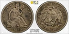 1889 PCGS F-12 Seated Liberty Half Dollars