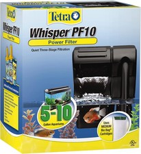Whisper Power Filter 10 Gallons Quiet 3-Stage Aquarium Filtration