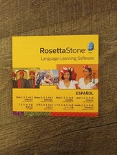 Rosetta Stone Language Learning Software Espanol