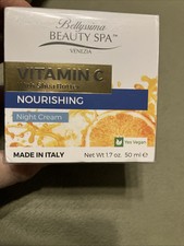 Bellyssima Beauty Spa Vitamin C w/Shea Butter Nourishing Night Cream 1.7 oz NEW