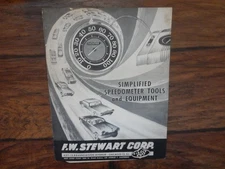 1958 F. W. Stewart Corp. "Circle Ess" Simplified Speedometer Tools & Equipment