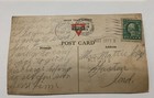 Rare Vintage WWI Postcard Troop Train Service YMCA Discharge Message 1919 — photo 2