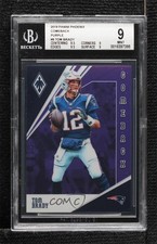 2019 Panini Phoenix Comeback Purple 145/149 Tom Brady #9 BGS 9 MINT 04cw
