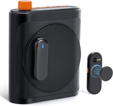 Voice Amplifier for Teachers with Dual Magnetic Wireless Lavalier Microphones