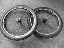 Weinmann DM30 24" Dirt Jump Wheelset-36h/48h-14mm Axles-Retro DJ