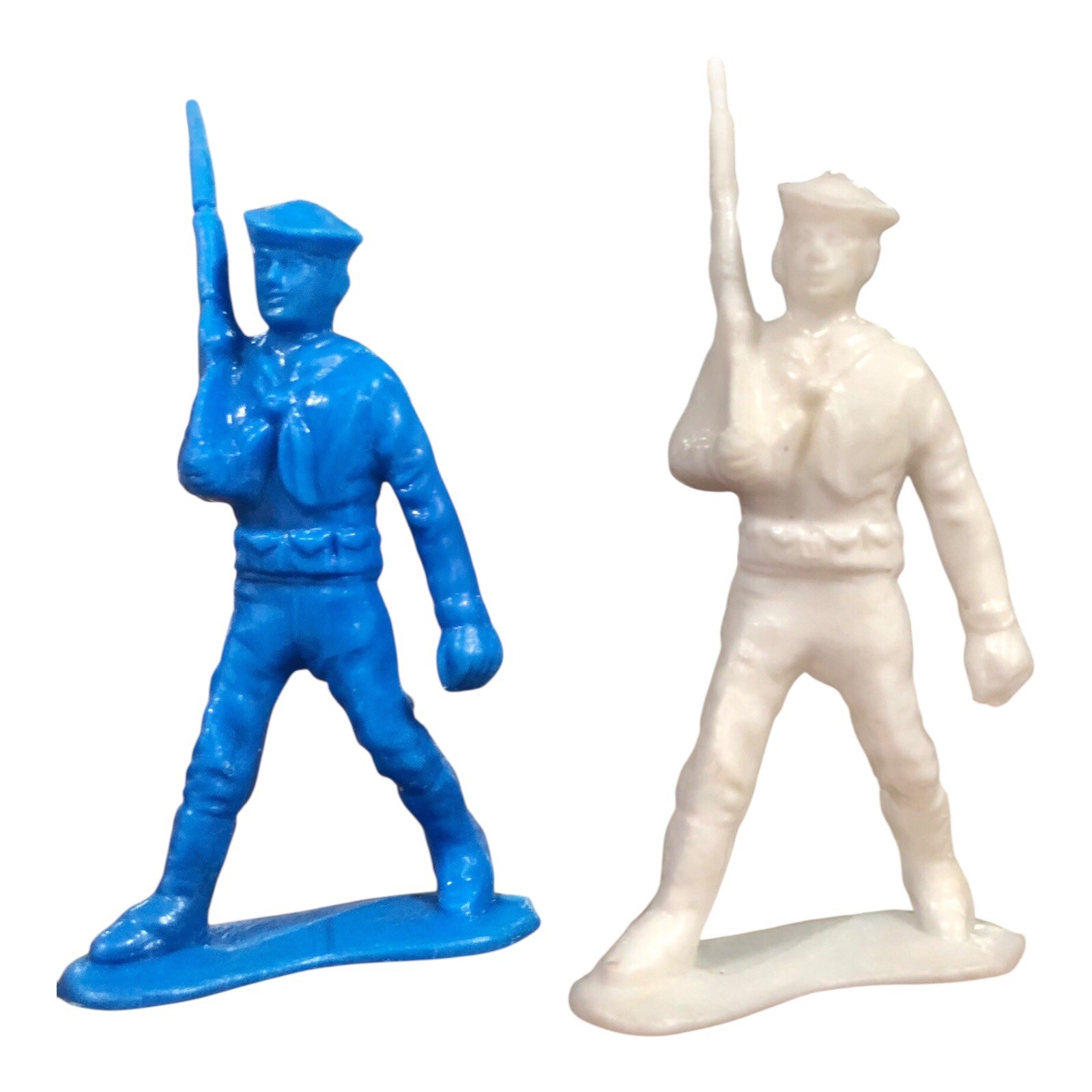 RARE Vintage 1960s TIM MEE Plastic Toy Soldiers (U.S. Navy Sailors) 24 Figures