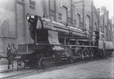 Dampflokomotive 4.622 aus Spanien