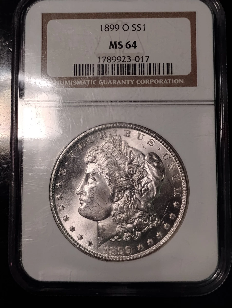 NGC 1899 Year Grade MS 64 Morgan US Dollars (1878-1921) for sale