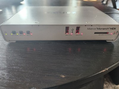 Matrox Monarch HDX Dual-Channel H.264 Livestream Encoder - For Parts/Repair 