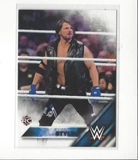 2016 Topps WWE Then Now Forever #102 AJ Styles Rookie