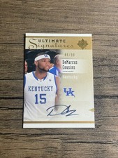 2010 Ultimate Collection Demarcus Cousins Ultimate Signatures Rookie Auto /99