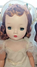 Madame Alexander 1953-55 "WINNIE"  Medici BRIDE, Cissy Face - Great Condition!