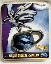 Batman Clipt Digital Blue Digital Camera Brand New Factory Sealed