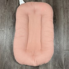 Snuggle Me organic infant lounger without cover Peach